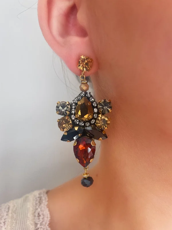 Amber Vera Earrings