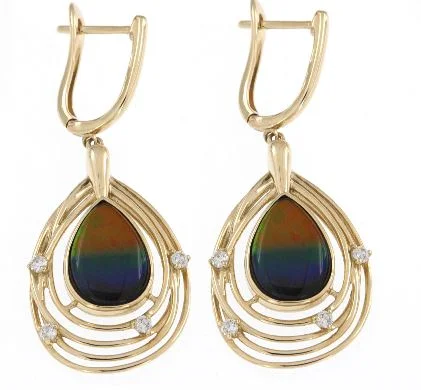 Ammolite Earrings