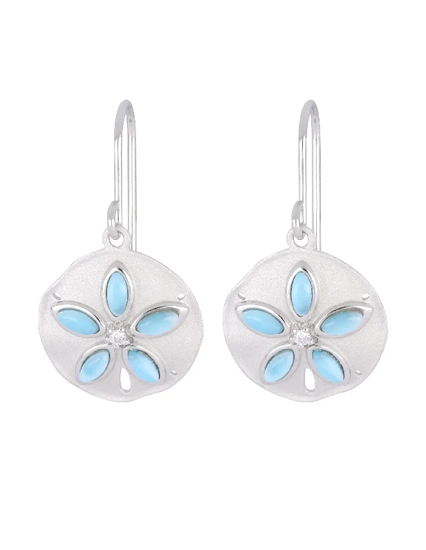 Larimar Earrings (Cubic Zirconia)