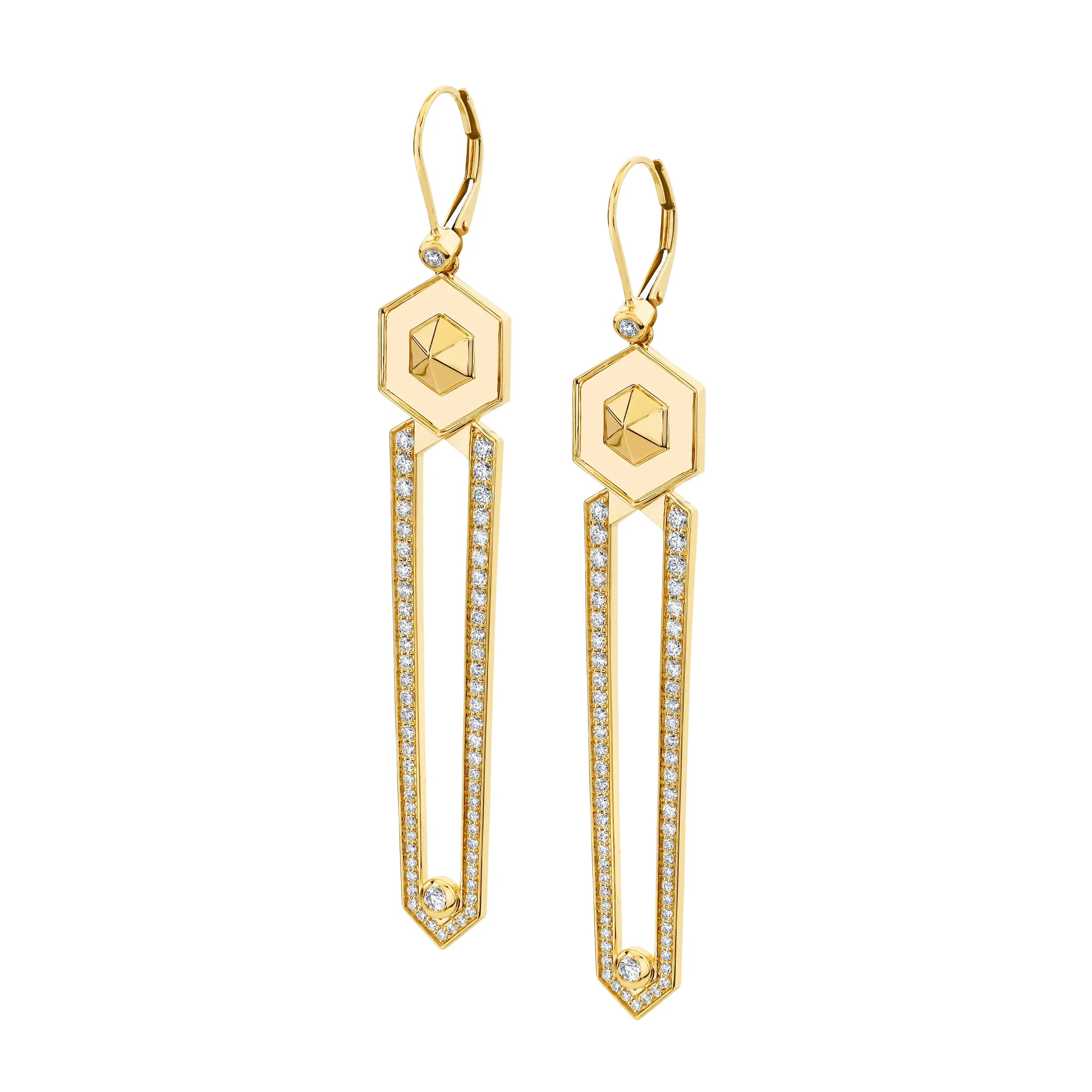 Hex Dagger Earrings ER515