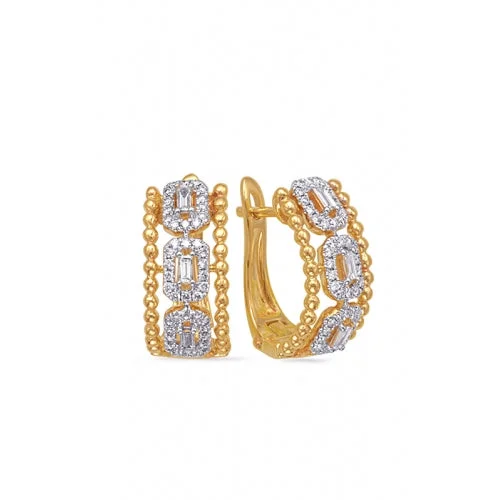 S. Kashi & Sons Diamond Earrings E8110YG