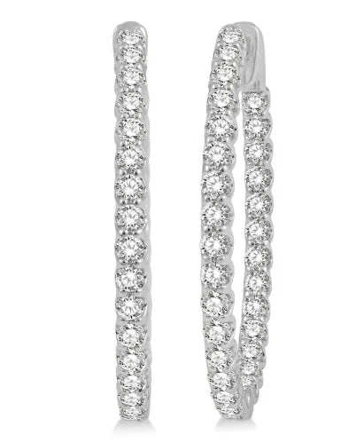 Diamonds Hoops