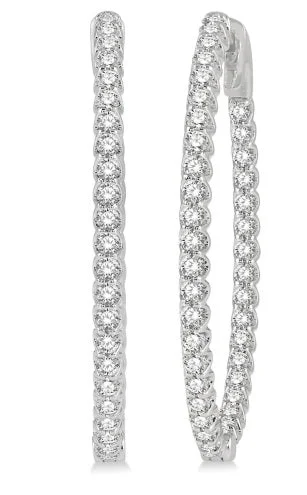 Diamonds Hoops