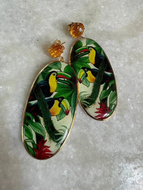 Hand painted Earrings