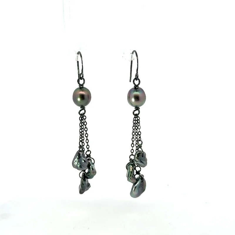 Keshi Pearl Earrings