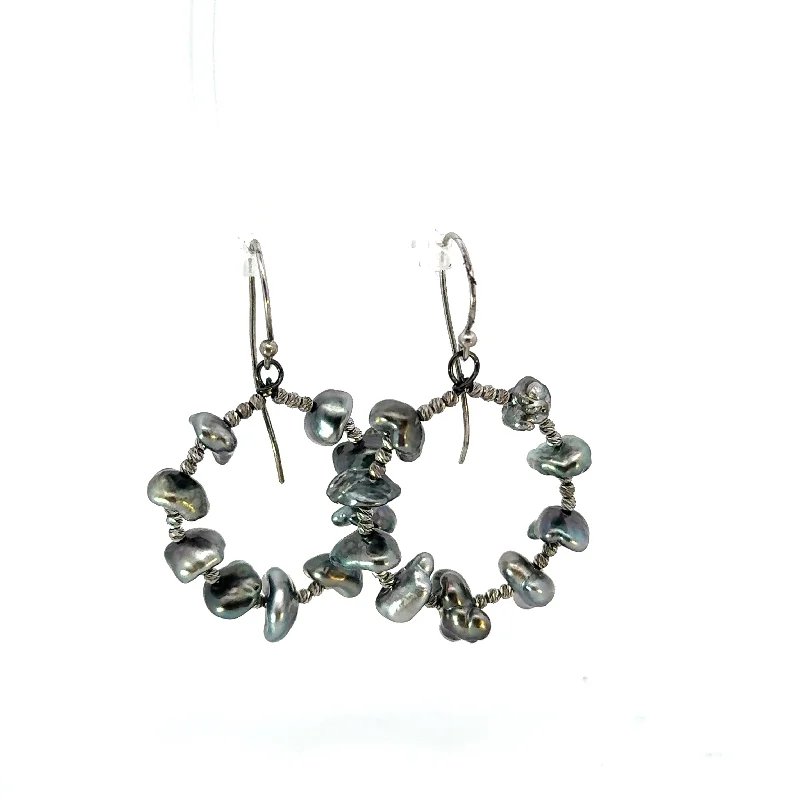 Keshi Pearl Earrings