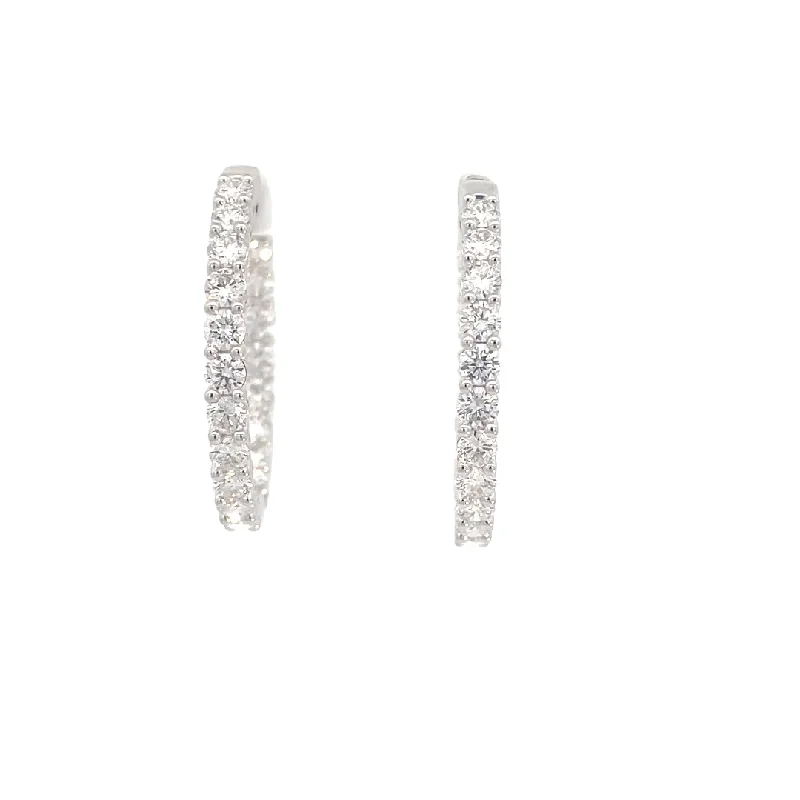 Lab Grown Diamonds Hoops