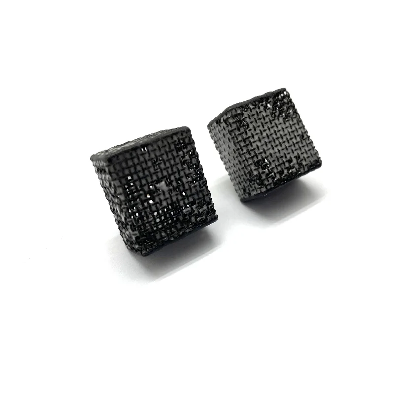 Large Hollow Mesh Square Studs