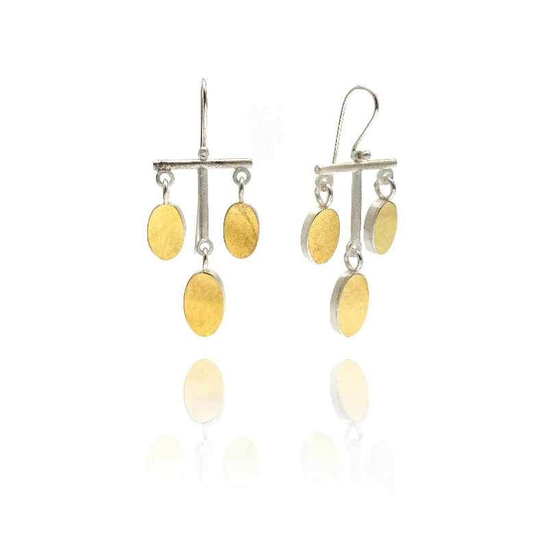 Oval Chandelier Earrings