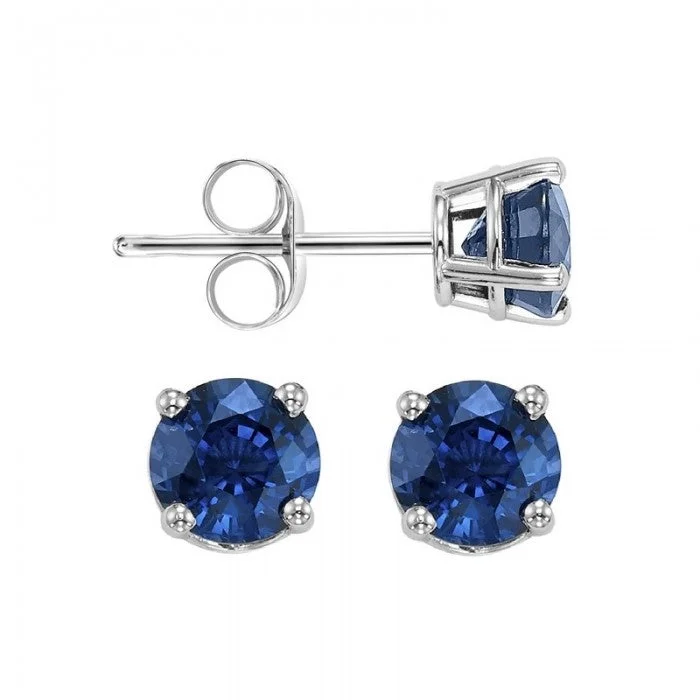 Sapphire Stud Earrings