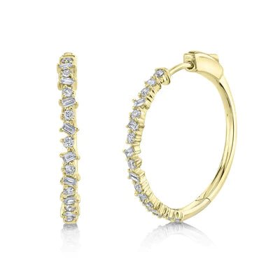 Scattered Diamond Hoops