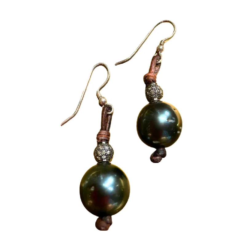 Tahitian Pearl Earrings