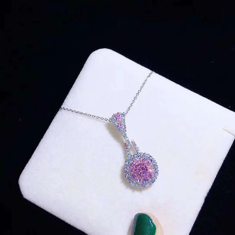 Pink Diamond Pendant [without Chain]]