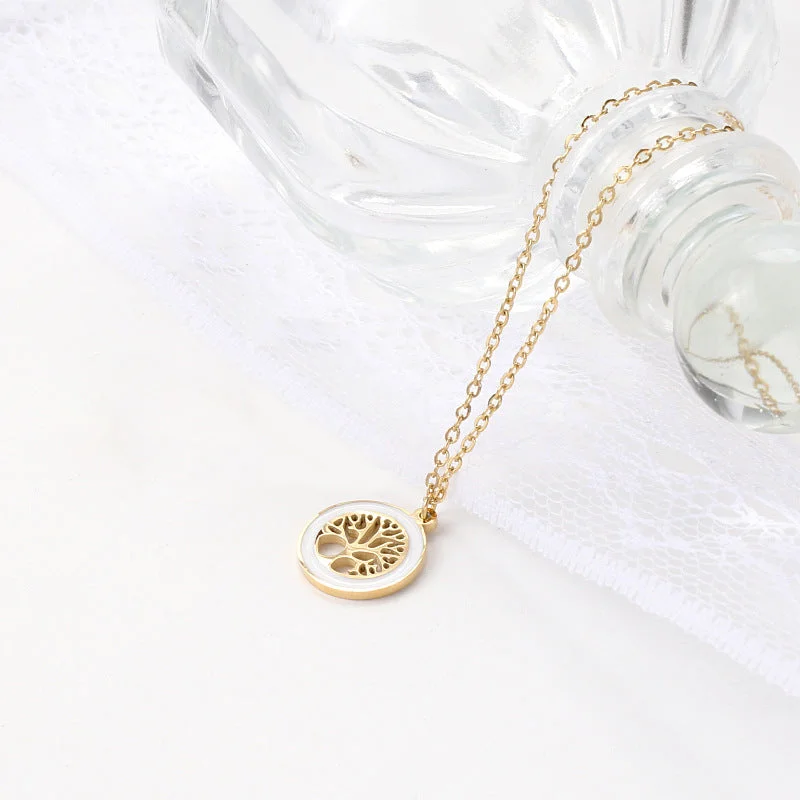 Gold-White (Separate Necklace)