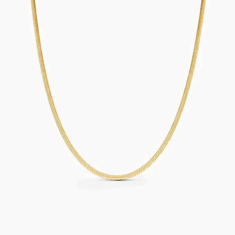 Medium Herringbone Necklace